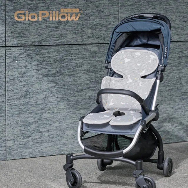 【GIO Pillow】超透氣涼爽座墊 花色款(推車涼墊 汽座涼墊 嬰兒推車坐墊 嬰兒涼墊 韓國 涼蓆 可水洗)