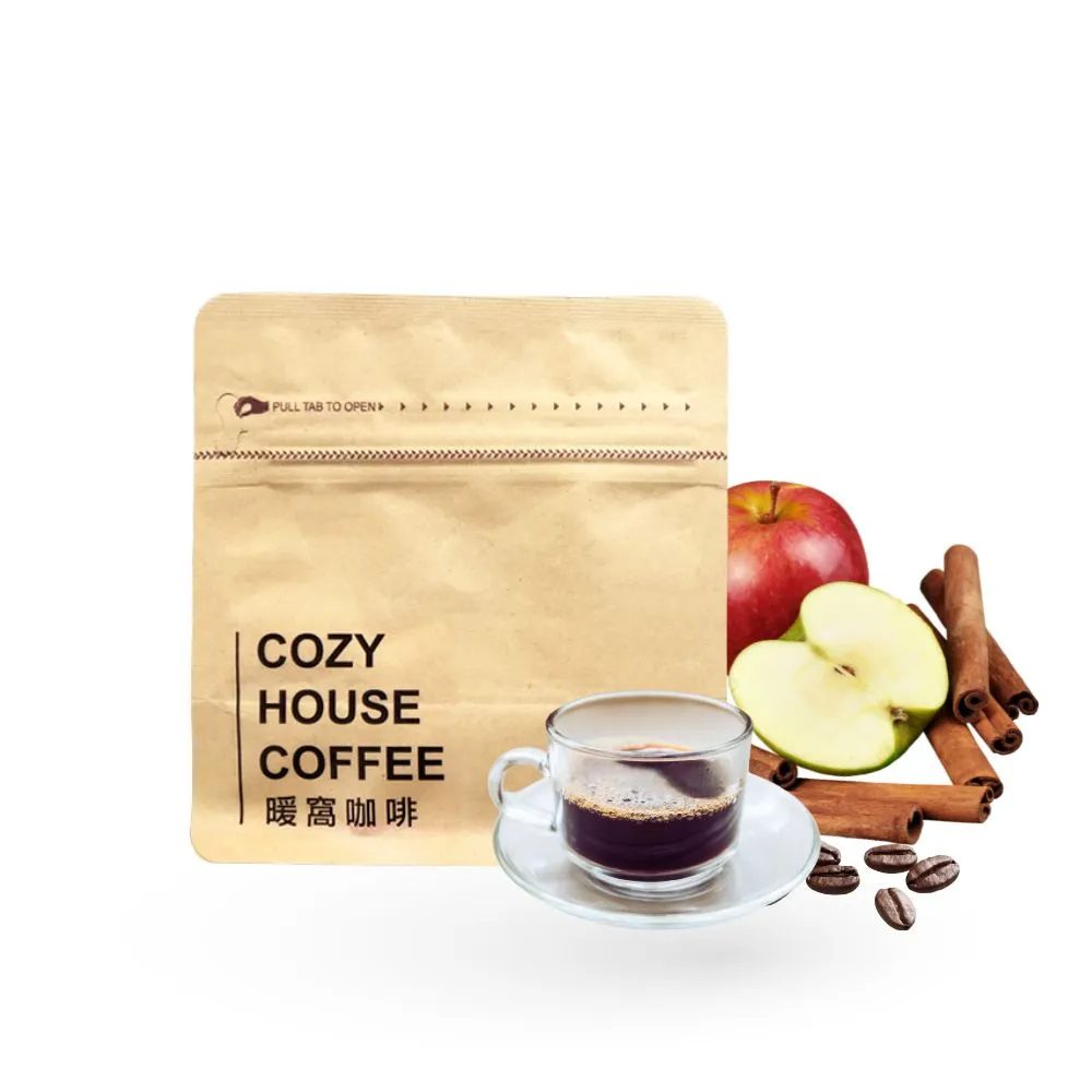 【Cozyhouse 暖窩】中焙 夏威夷 KONA 可娜 ALOHA STAR蜜處理咖啡豆 1/4磅 (114g/包 蘋果肉桂 杏仁)