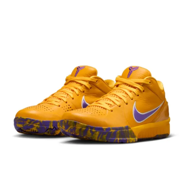 【NIKE 耐吉】Kobe 4 Draft Day Pack GS 洛杉磯湖人隊 紫金配色 籃球鞋 刮刮樂鞋面 大童鞋 IQ4109-700