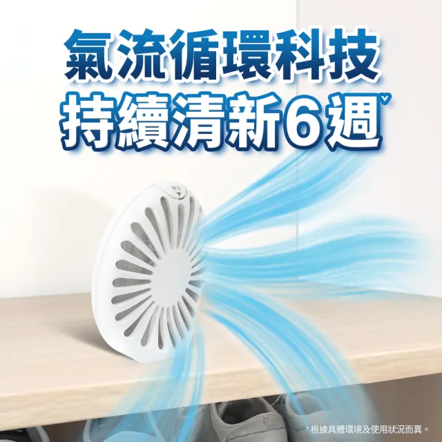 【風倍清】全新室內用 抗菌消臭防臭劑 6入裝 清潔 小幫手
