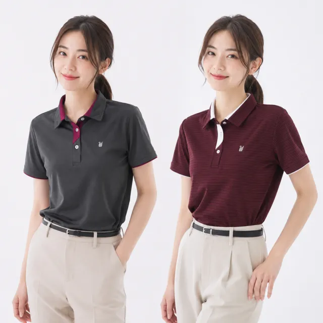 【遊遍天下】女款抗UV防曬速乾吸濕排汗機能POLO衫GS1036(M-6L 大尺碼)
