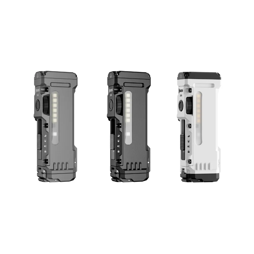 【WUBEN】錸特光電 X4 EDC磁吸手電筒 1500流明 205米 主燈聚泛光(RGB側燈 暖光 無極調光 滑動調節)