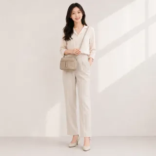 【EMMA SUE】雙11 真皮小包 休閒肩背包 飯盒包 女生斜背包 小方包 牛皮側背包