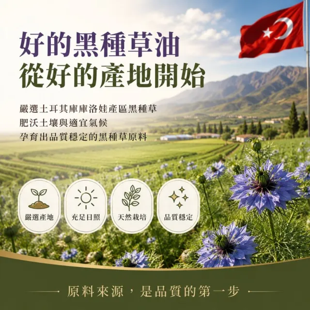 【Naturgrace 樂而泉】黑種草油 第一道冷壓初榨 250mlx3瓶(含有高含量百里☆精華)雙11