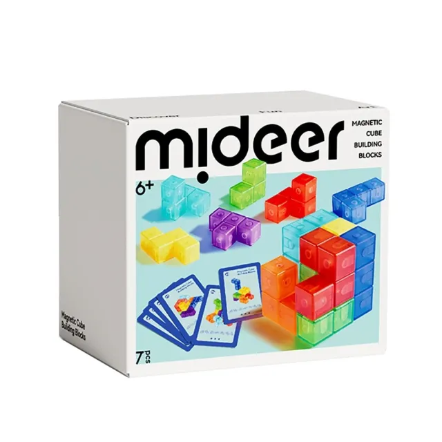 MiDeer 磁力立方體建構積木