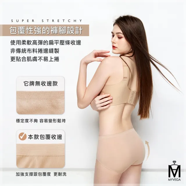 【MYVEGA 麥雪爾】MA莫代爾X桑蠶絲抗菌無齡美肌褲2.0版-共三色(買二送一任選３件特惠組)