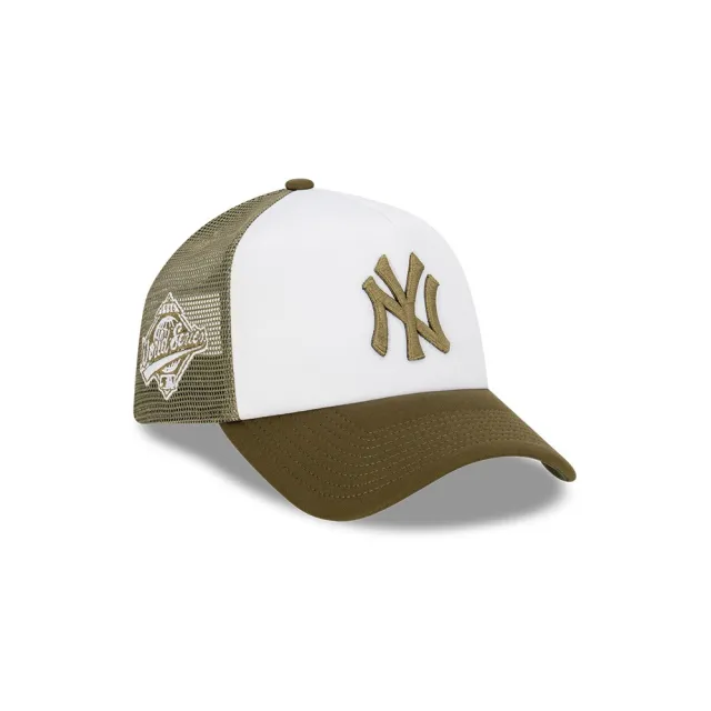 【NEW ERA】NEW ERA D593 940AF EARTHTONES WORLD SERIES 紐約洋基 白/橄欖綠 男 女 (NE60428406)