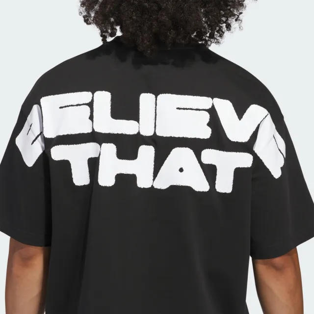 【adidas 愛迪達】ANTHONY EDWARDS BELIEVE THAT 短袖上衣 T恤 男 KC3700