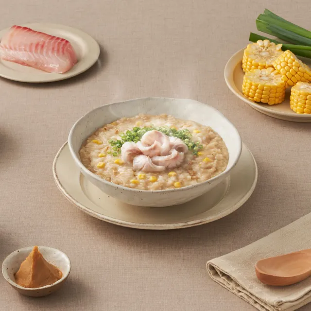 【娘家】娘家廚房極鮮粥品_牛肉/鯛魚兩款任選1盒(即食粥.懶人料理.低脂)