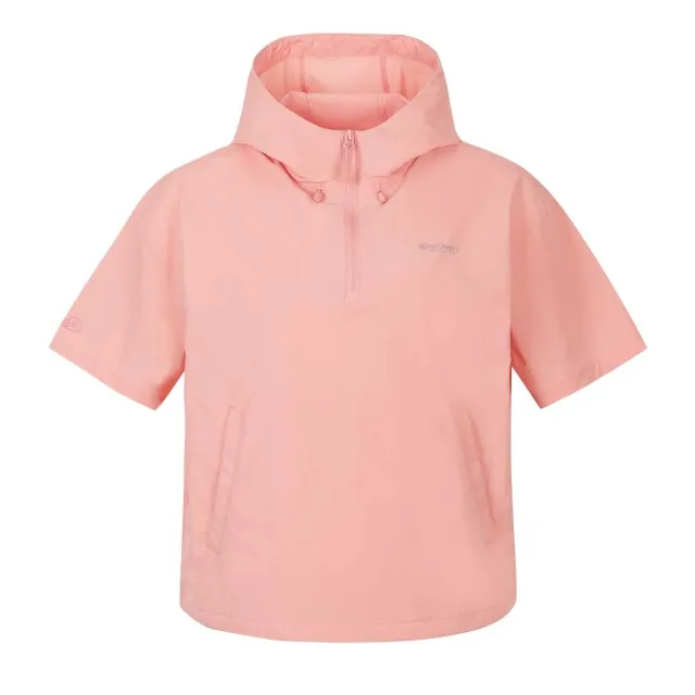 【Discovery Expedition】Freshvent 女版 輕量短袖風衣 上衣 機能 (DWTR93063-PCS)