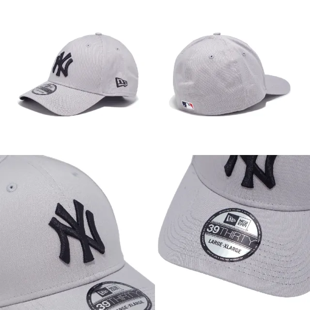 【NEW ERA】棒球帽 3930 Storm Yankees 紐約洋基 灰 全封帽 帽子 NE13058394