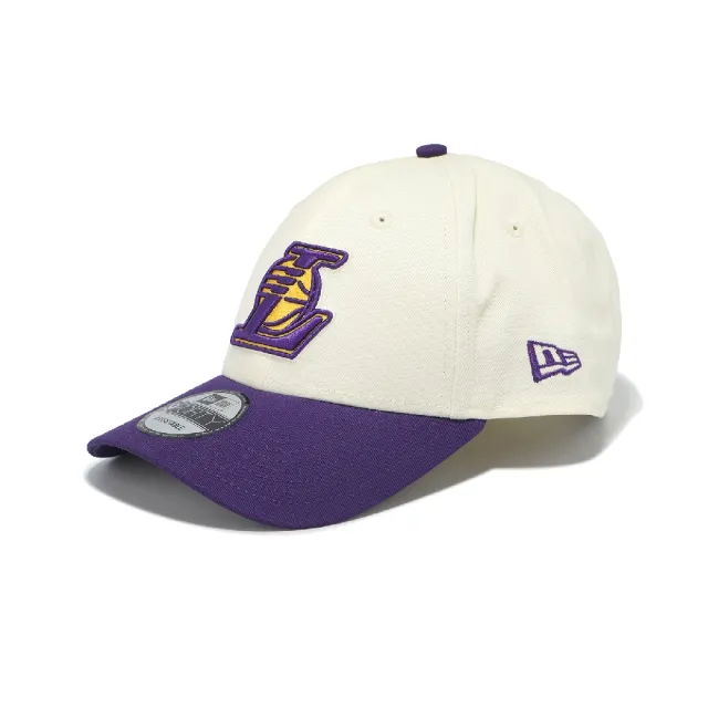 【NEW ERA】棒球帽 940 League Mix Game Day 洛杉磯湖人 米白 老帽 NE14889163