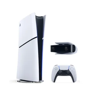 【SONY 索尼】New PS5 光碟版主機(PS5 Slim)+PS5 HD 攝影機