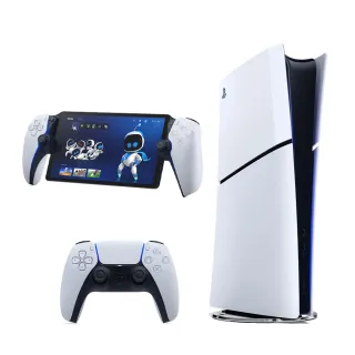 【SONY 索尼】New PS5 光碟版主機(PS5 Slim)+《PlayStation Portal - Remote Player 遙控遊玩機》