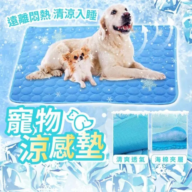 【享屋】寵物涼感墊-M號(寵物涼墊 寵物墊 寵物冰墊 冰墊 寵物睡墊 寵物涼感床 寵物涼感墊)