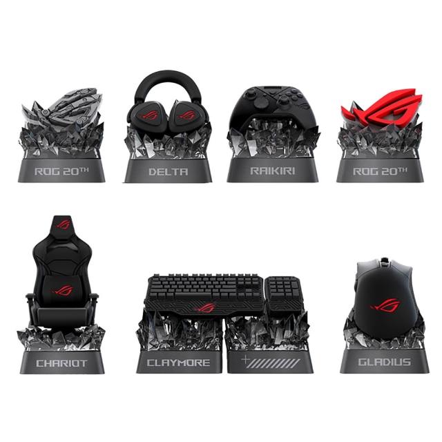 【ASUS 華碩】ROG Keycap Mystery Box 20周年限定版 鍵帽盲盒 單一包裝