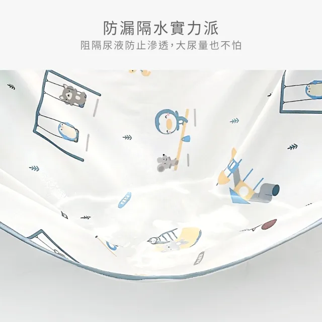 【PUKU 藍色企鵝】眠眠安睡防水保潔尿墊80X100cm
