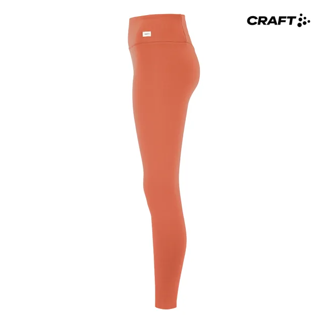 【CRAFT】COLLECTIVE 7/8 TIGHTS W 女款 運動緊身褲 橘紅色(1916010-458000)