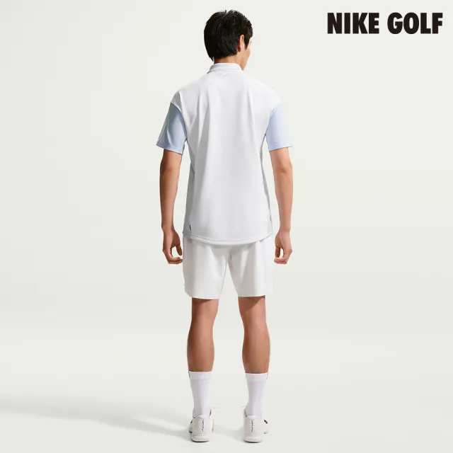 【NIKE GOLF】Nike Dri-FIT 男子速乾網球翻領短袖 T 恤 白色(IR6293-100)