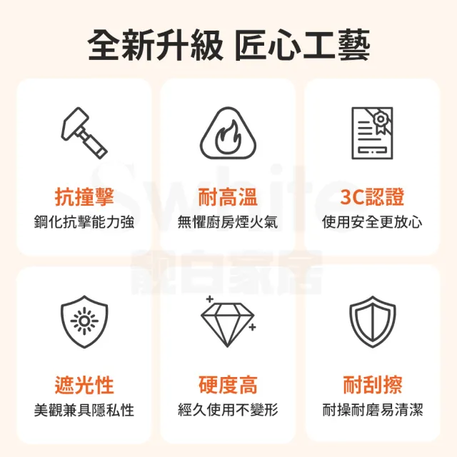 【靚白家居】岩板四層對開門餐廚櫃 100公分 S623(餐櫃 電器櫃 餐邊櫃 中島櫃 廚房置物櫃 置物櫃 收納櫃)