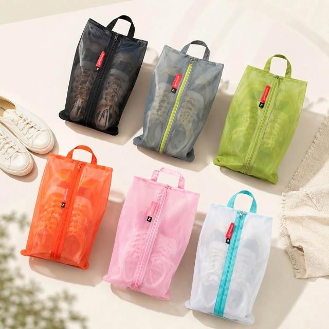 【台隆手創館】美國Pack All輕量防水旅行收納鞋袋40x22cm