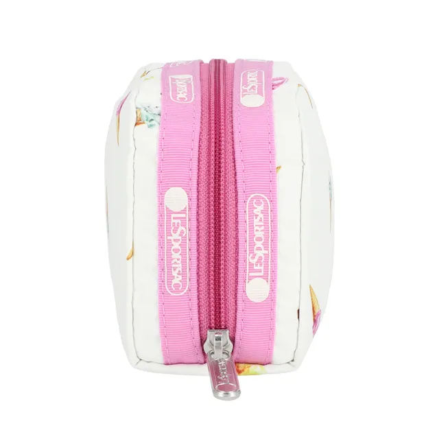 【Lesportsac】Rectangular Cosmetic 長形化妝包 盥洗包 收納包 女包(繽紛冰淇淋)