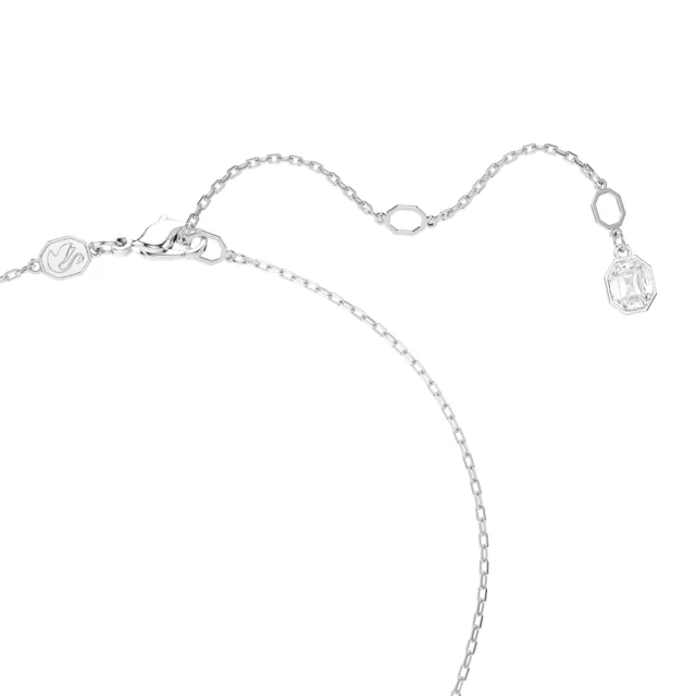 【SWAROVSKI 施華洛世奇】官方直營 Dextera 鏈墜 鍍玫瑰金色/鍍白金色(2色任選)
