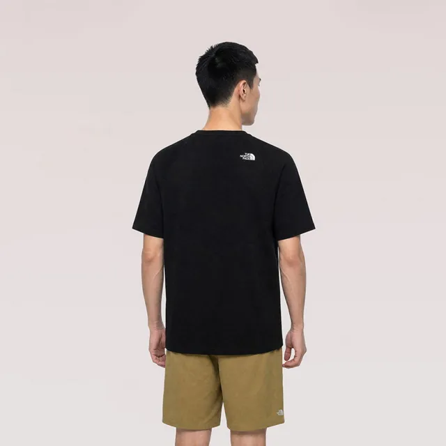 【The North Face】TNF 休閒 運動 短袖上衣 U CITY TRAVERSE SS TEE GRAPHIC - AP 男 女 黑 (NF0A8GX1JK3)