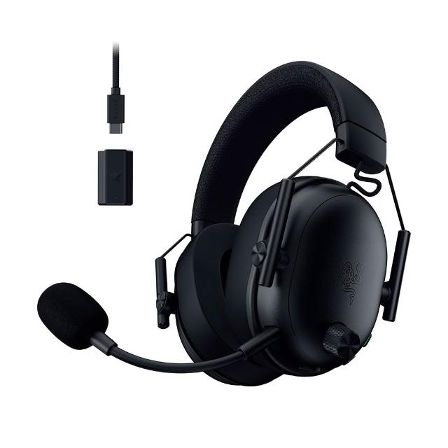【Razer 雷蛇】黑鯊 BlackShark V3 無線電競耳麥 - 黑色