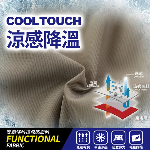 【JU SHOP】三件組-5°C戶外涼感短褲 休閒短褲(運動短褲 運動褲 防曬 抗UV 涼感降溫 吸濕排汗 男短褲)