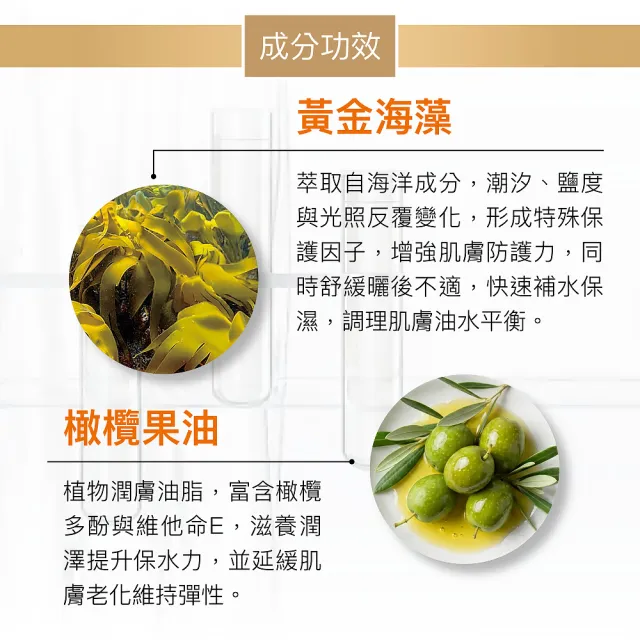 【For Beloved One 寵愛之名】亮白淨化黃金藻防曬霜SPF50+ ★★★★★白色30ml(海洋友善/透明水感)