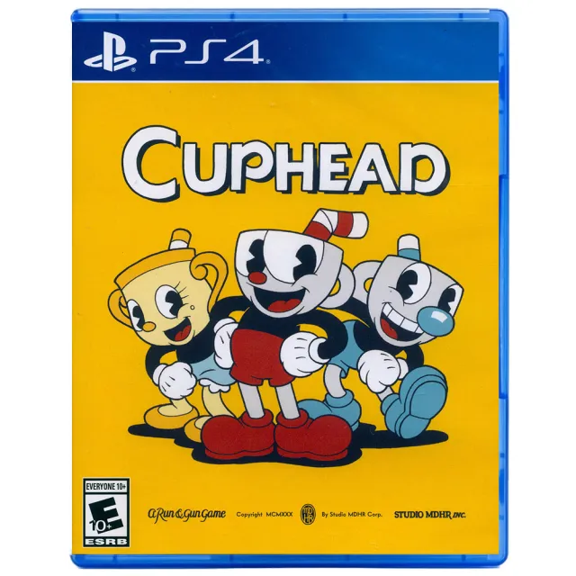 【SONY 索尼】PS4 茶杯頭 Cuphead(中英日文美版)