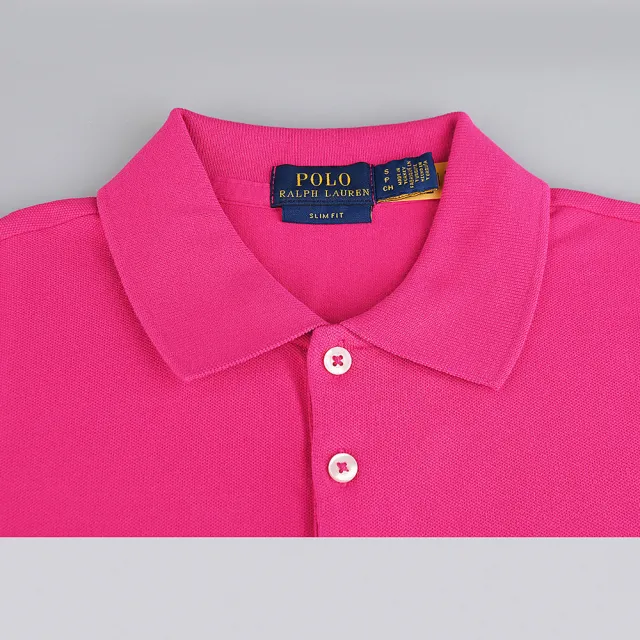 【RALPH LAUREN】POLO RALPH LAUREN Classic Fit短袖Polo衫(桃紅/女款)