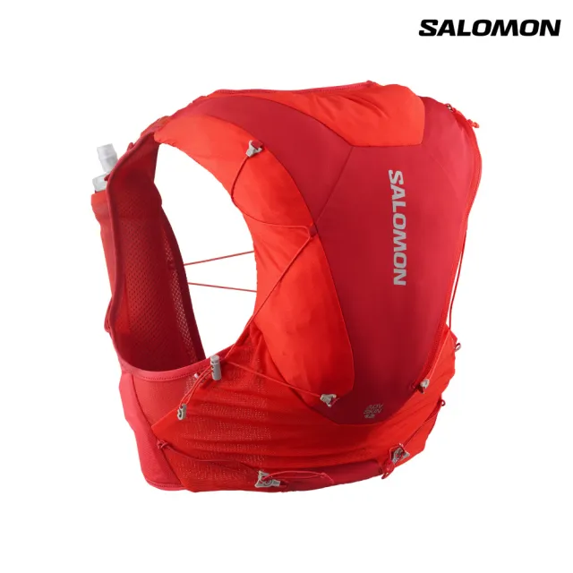 【salomon】ADV SKIN 12 水袋背包組 火焰紅