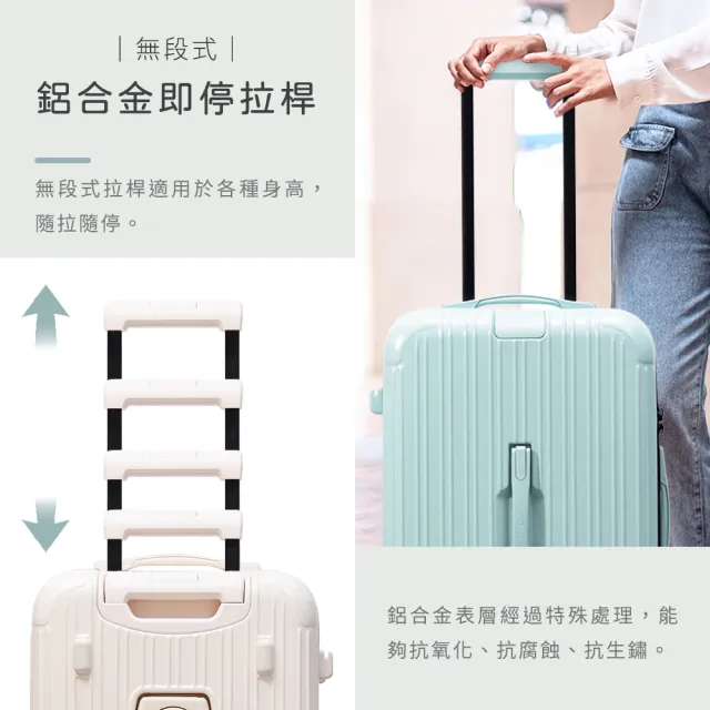 【Arlink】26吋+30吋 3:7胖胖行李箱 旅行箱(行李箱26吋/行李箱30吋/胖胖箱/拉桿箱/防爆拉鍊行李箱)
