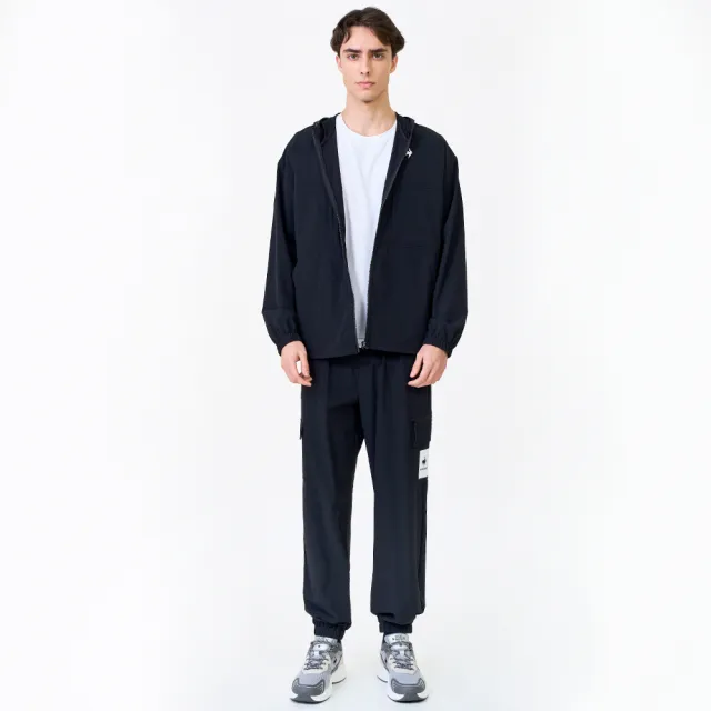 【LE COQ SPORTIF 公雞】抗UV 防潑水平織運動長褲 男女款 3色 LWX81072_LWX82072