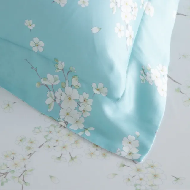 【WEDGWOOD】經典印花床包枕套三件組 加大(天絲/純棉任選)