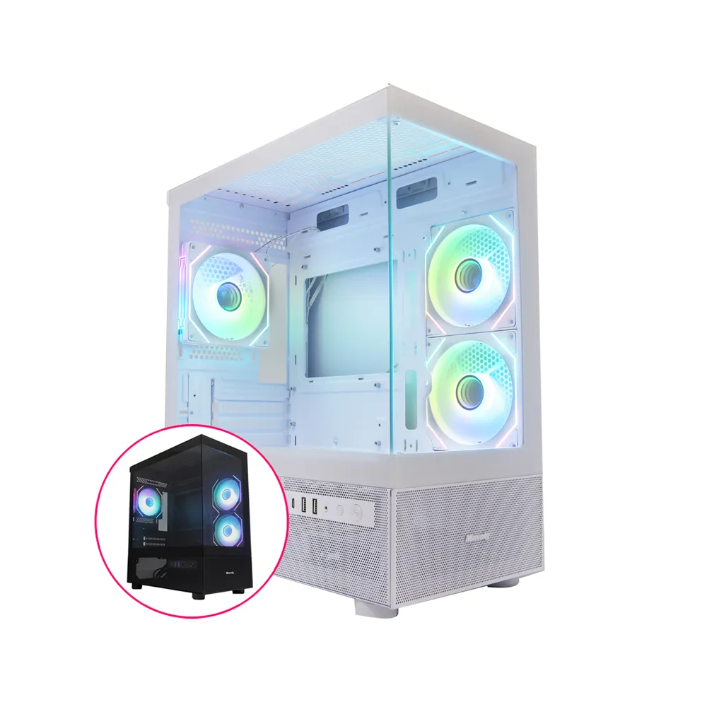 【微星平台】i7二十核RTX 5070 Win11{武鬥騎士2 W}海景房電競機(i7-14700F/B760/32G D5/1TB)