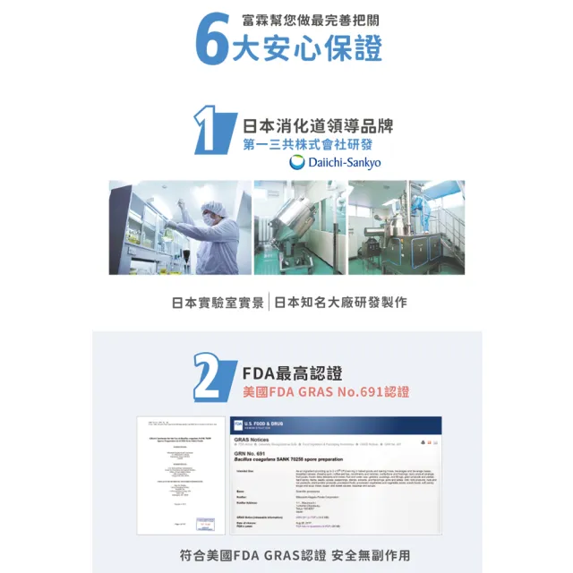 【FU LIN 富霖生技】日本雙菌專利益生菌 低鈉低磷無負擔(3入組＿30包/盒)