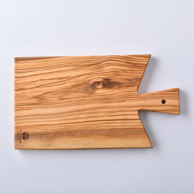 【Artelegno 愛塔】義大利 橄欖木 托斯卡尼盛菜盤 木盤 托盤 砧板 30x17cm 義大利製