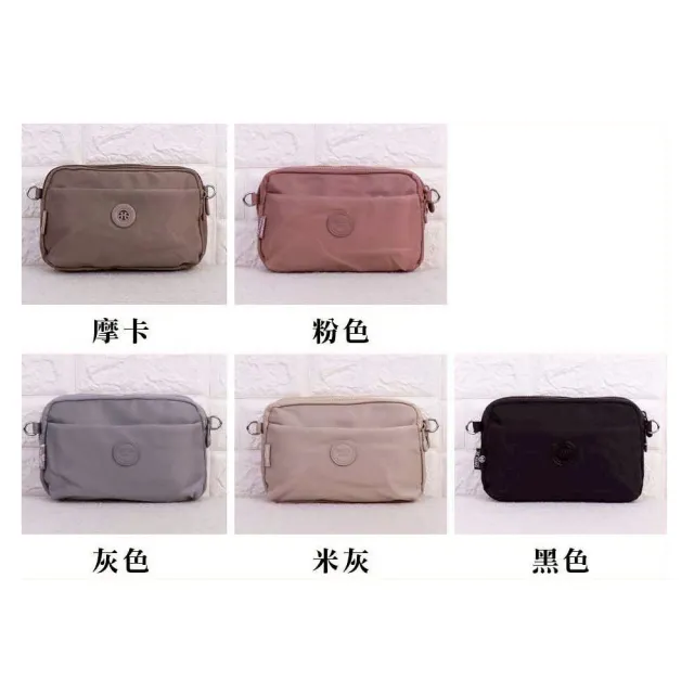 【SNOW.bagshop】雙11 斜背包小容量三主袋+外袋共四層超輕防水防尼龍