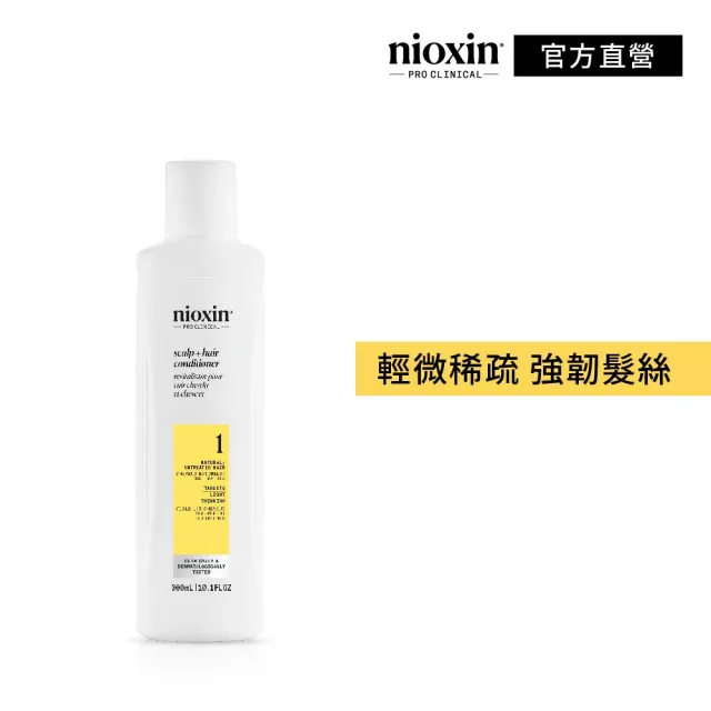 【NIOXIN 耐奧森】官方直營 1號甦活乳300ml(潤髮乳/護髮)