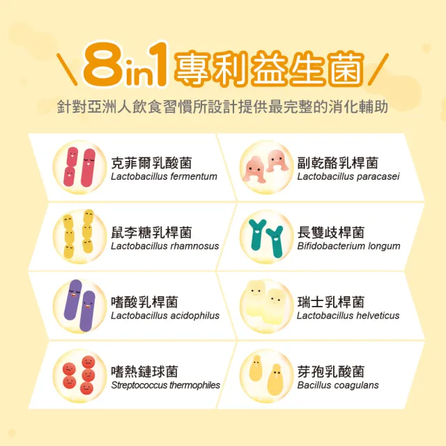 【統欣生技】諾敏益生菌 8入組(30包/入)