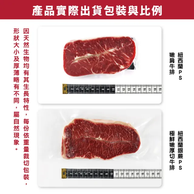 【勝崎生鮮】紐西蘭PS嫩肩牛排1.5kg(兩款任選100gx15片或150gx10片 總重1500g)