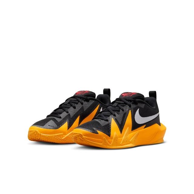 【NIKE 耐吉】籃球鞋 女鞋 大童 運動鞋 包覆 緩震 S.T. DYNAMITE GS 黑黃 IH2308-007