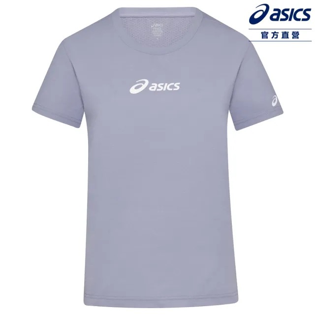 【asics 亞瑟士】涼感短袖上衣 女款 亞洲版 訓練上衣 2032D690-400