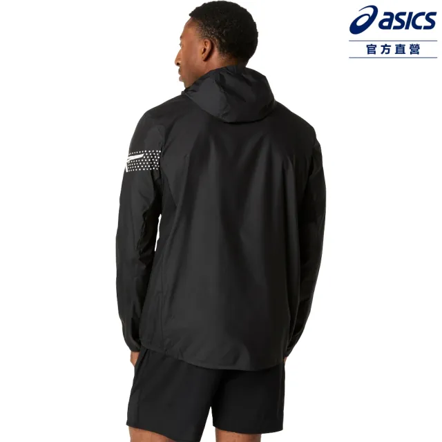 【asics 亞瑟士】ICON 平織外套 男款 海外版 跑步外套 2011D456-001