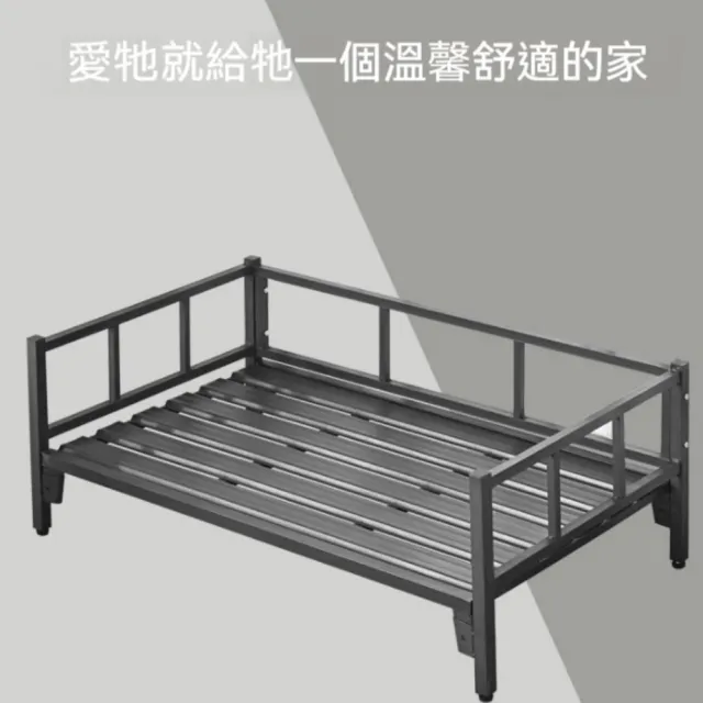 【銘利萊】寵物床 多功能行軍床 大小犬睡床 貓狗墊窩 四季臥榻 家用窩墊 120*67*30cm