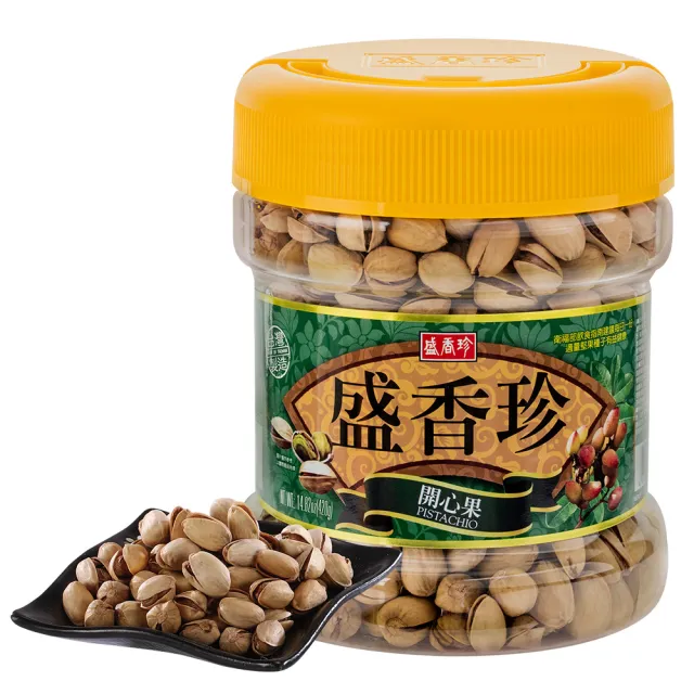 【盛香珍】堅果桶x2桶組 (開心果420g/綜合纖果580g) 口味任選