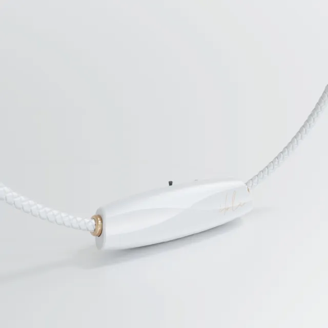 【ible】Airvida M2 鈦項圈穿戴式空氣清淨機45cm珍珠白(小艾寶)